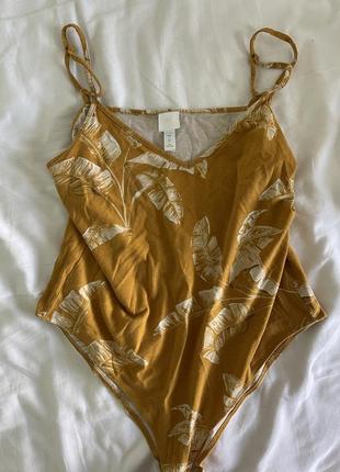 Боді майка h&m (можна як купальник)