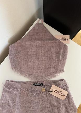 Костюм топ + юбка missguided s2 фото