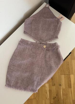 Костюм топ + юбка missguided s10 фото