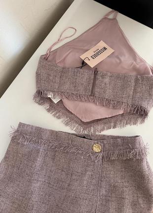 Костюм топ + юбка missguided s6 фото