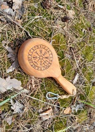 Дерев'яна чашка кукса веґвізир ручне різьблення