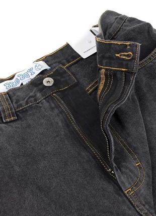 Pants Jaqueta Alcance Jeans Babado Recortes Go washed black xxs xs s m l5 фото