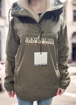-25% тепла куртка анорак napapijri оригінал s,m