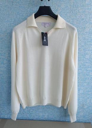 Новий елегантний трендовий вовняний джемпер італійського преміального бренду country collection.