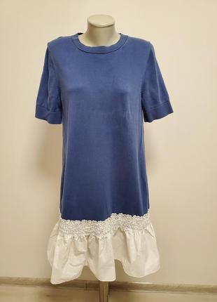 Шикарне брендове трикотажне котонове плаття преміум бренду