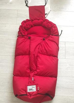 Зима спальний мішок в каляску великий baby nest odenwälder xl накидка на ніжки