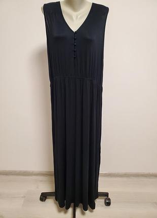 Гарне брендове трикотажне віскозне плаття батал