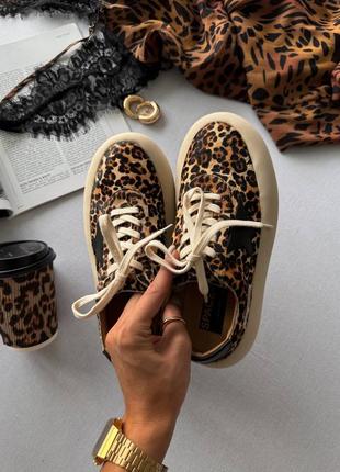 Кеди golden goose leopard sneakers