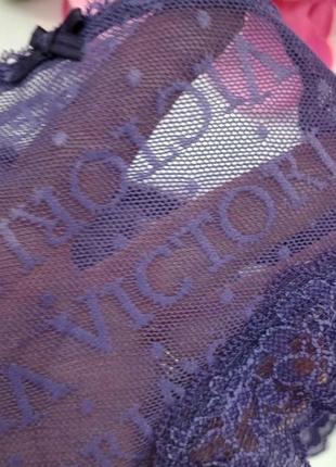 Изысканные кружевные трусики victoria’s secret2 фото