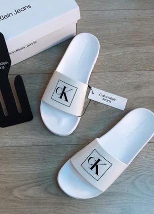 Тапочки calvin klein3 фото