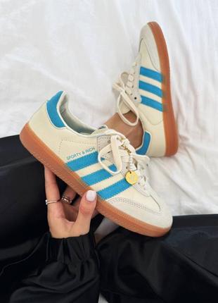 Кроссовки adidas samba sporty & 76 blue premium