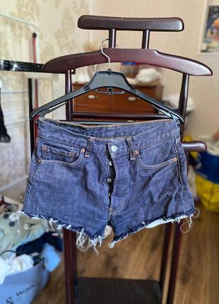 Levis шорты высокая посадка