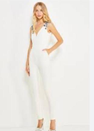 Новый кремовый комбинезон