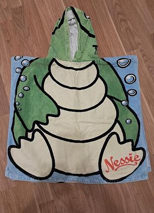 Детское полотенце-пончо