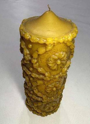 Свічка велика germany, з візерунками. нова!