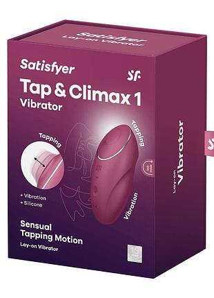 Вибратор satisfyer tap & climax 1 red 8