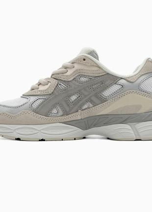 Asics gel-nyc beige/silver 37 403 фото