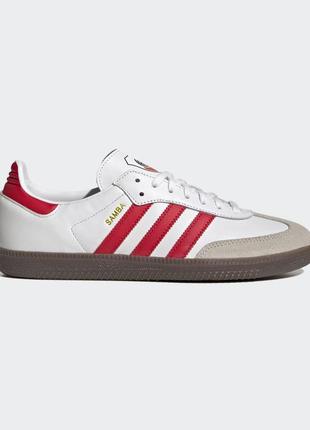 Adidas samba  og “white/red”