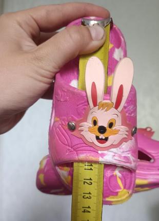 Детские резиновые тапочки