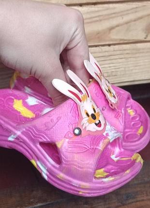 Детские резиновые тапочки