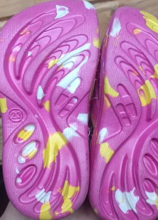 Детские резиновые тапочки