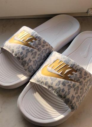 Тапочки nike w mas one slide print cn9676-103 оригінал