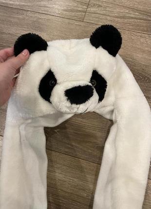 Шапка медведь панда
