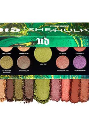 Палетка теней she hulk eyeshadow palette