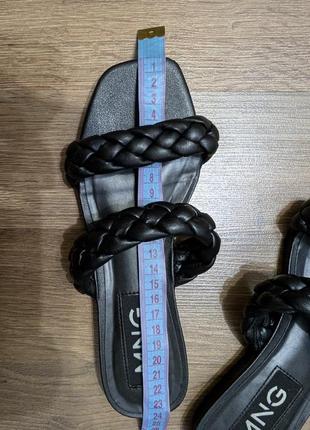 Шлепанцы mango3 фото