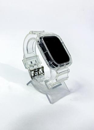 Прозорий ремінець для apple watch 42/44/45 mm6 фото