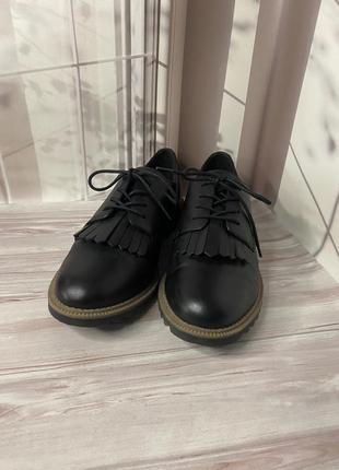 Кожаные туфли clark’s🌿 40р