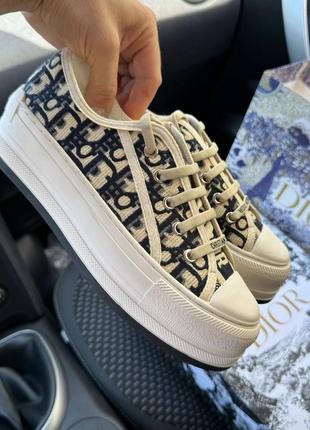 Женские кроссовки в стиле chr dior топ качество 🥑