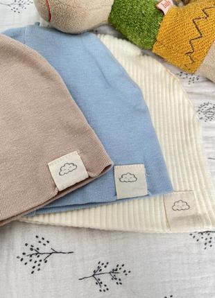 Шапочки для новорожденного