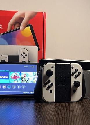 Nintendo switch oled прошитий чіпований 128 gb