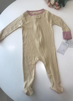 Трикотажний чоловічок сліп для дівчинки