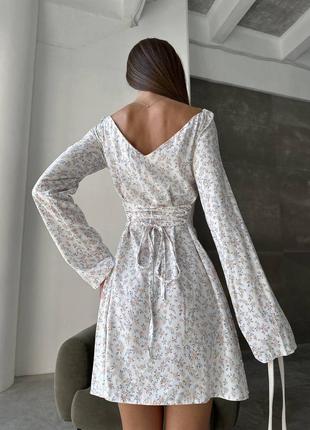 Платье моделирующее на завязках😍2 фото