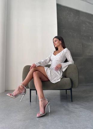 Платье моделирующее на завязках😍3 фото
