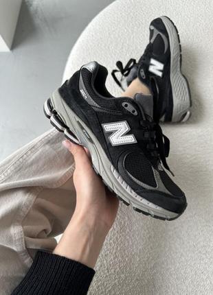 Женские кроссовки new balance 2002r black New Black belанс черного цвета2 фото