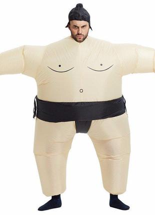 Надувной костюм сумо shop4all для взрослого, борец sumo 150~200см знижка!