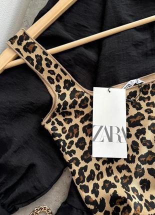 Платье zara в анималистичный принт леопардовый, лео4 фото