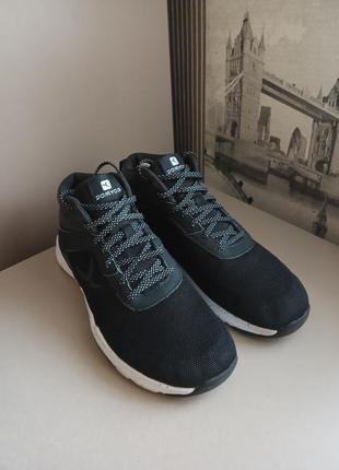 Кроссовки decathlon domyos energy 100 mid black white (40,5) оригинал унисекс невесомые весна-лето-осень4 фото