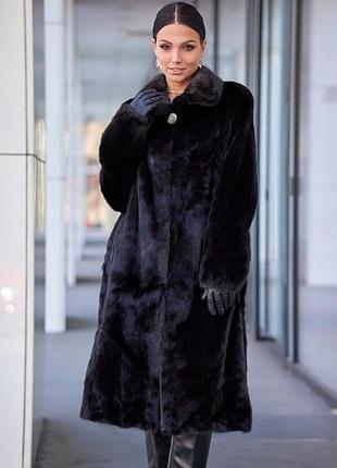 Класична норкова шуба р.50-54 грудь 120см