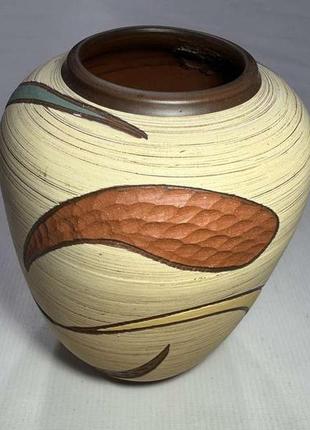 Ваза керамічна germany, original, hand made, як нова!