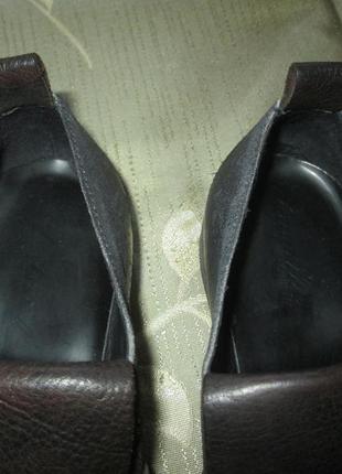 Шкіряні туфлі лофери cavallini італія р. 36-379 фото