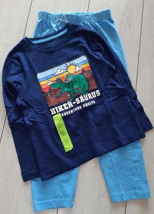 Комплект, пижама primark, 4-5р / 104-110см