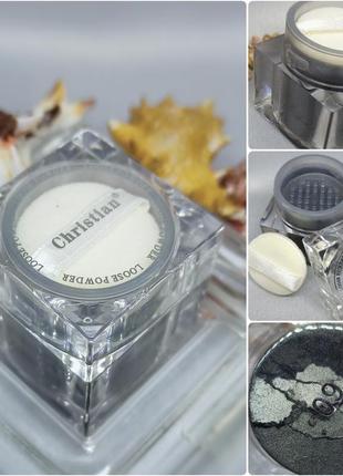 Тени рассыпчатые для век