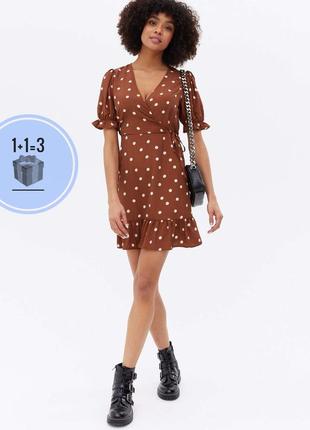 Платье в горошек new look