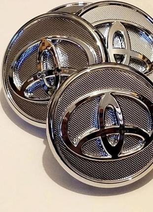 Колпачки на диски toyota 57мм