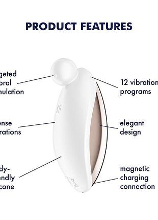 Вибратор satisfyer spot on 2 white 6
