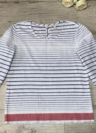 Блуза в полоску esprit, р.34 (xs-s)